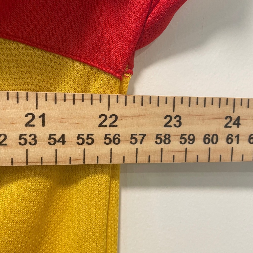 Vintage Rare Adidas Guinea National Team Soccer Jersey Yellow Men 4XL Guinee FGF - Picture 6 of 6